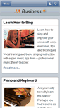 Mobile Screenshot of internationalmusicschool.com